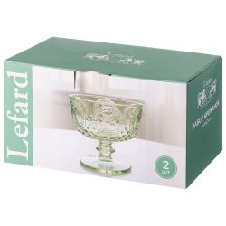 НАБОР КРЕМАНОК "SUNDAY" GREEN 2ШТ/11*11*10,5 СМ