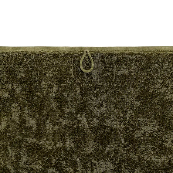 Полотенце банное оливкового цвета из коллекции essential, 70х140 см