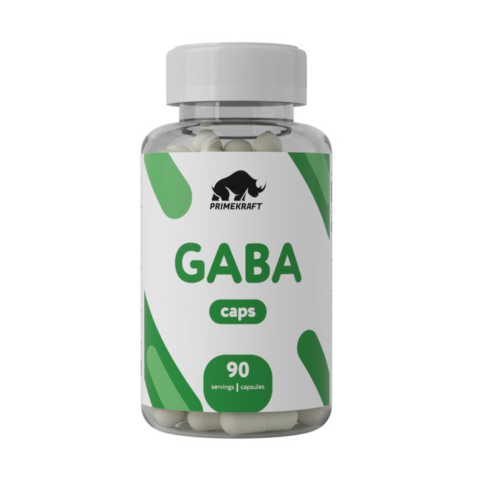 Гамма-аминомасляная кислота, GABA, Prime Kraft, 90 капсул