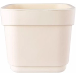 Горшок для цветов фактурный Hills 4л (d188, h176мм)(молочный)