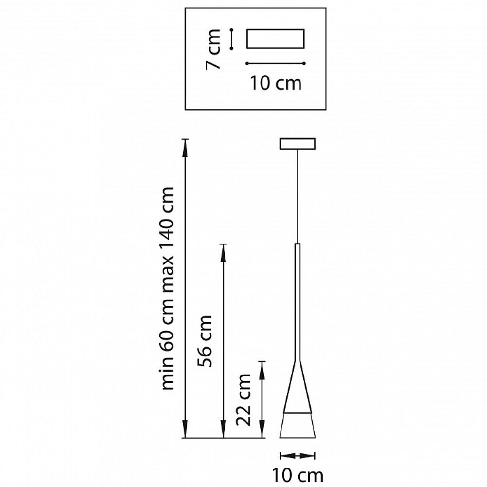 Подвесной светильник Lightstar Conicita 804117