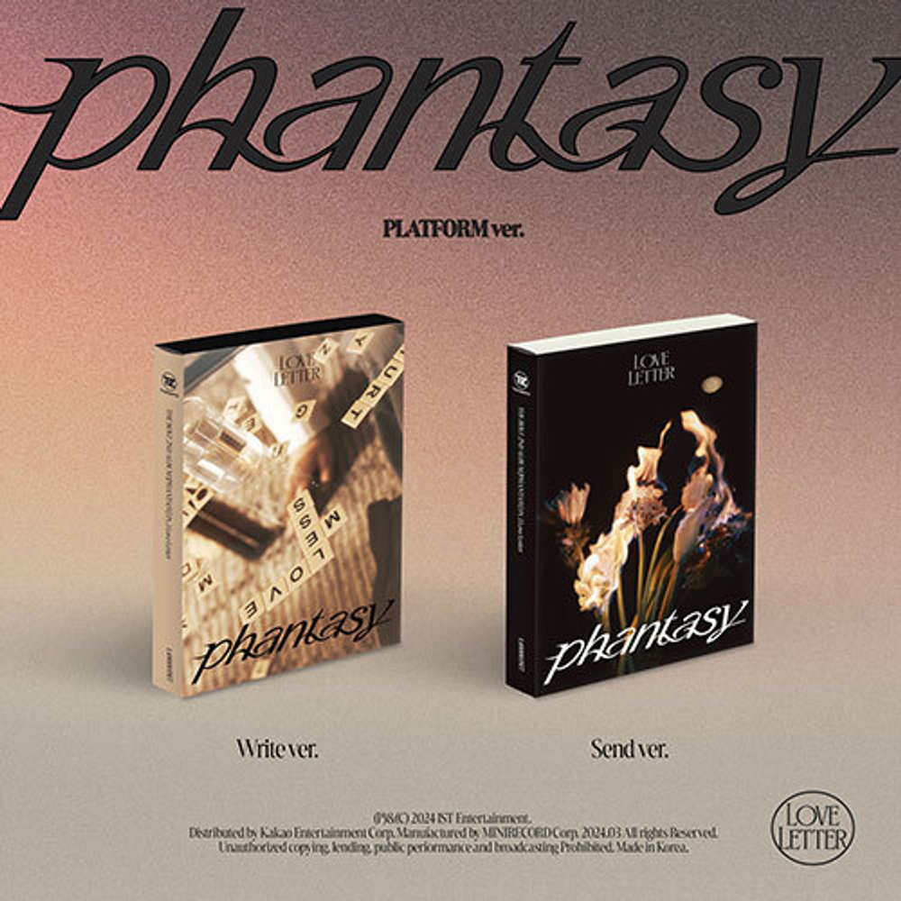 Альбом THE BOYZ - PHANTASY_Pt.3 Love Letter (Platform Ver.)