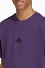 Футболка adidas Essentials Small Logo Single - фиолетовый