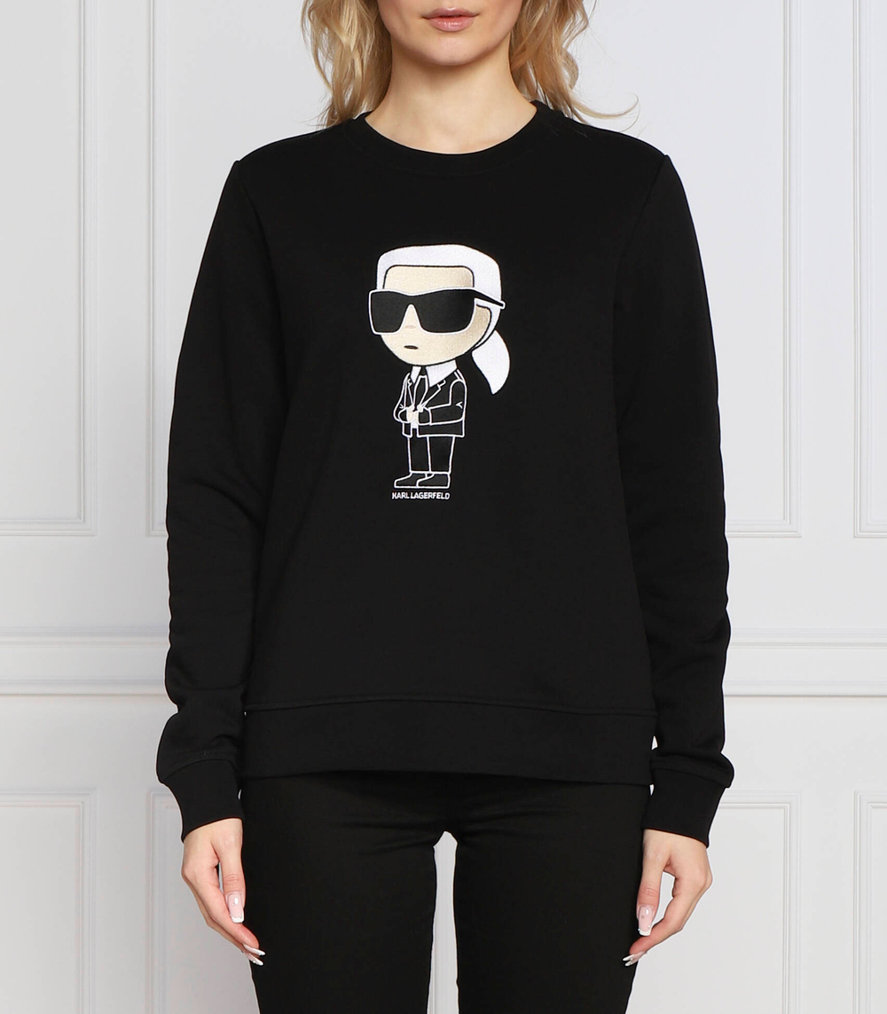 Худи ikonik 2.0 Karl Lagerfeld - черный(230W1800)
