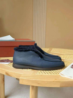 Высокие лоферы Loro Piana