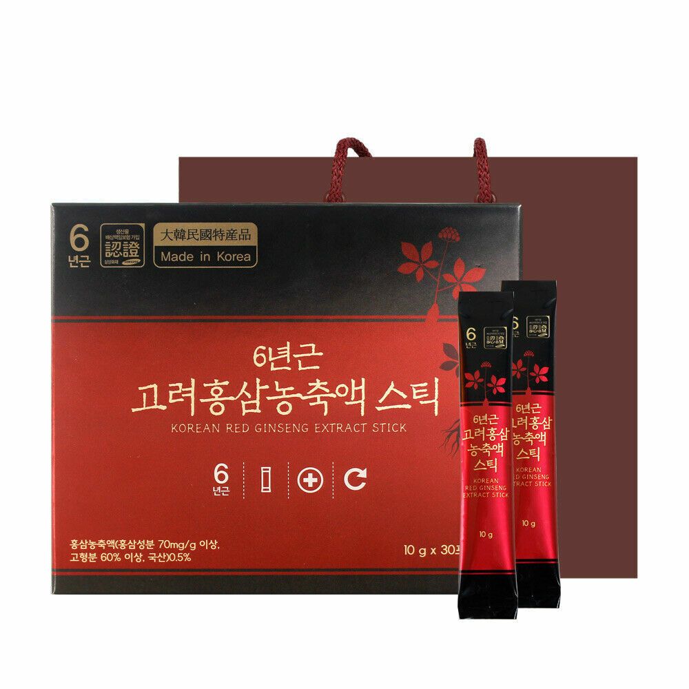 Jungwonsam Korean Red Ginseng Extract 365 Stick набор с экстрактом красного корейского женьшеня 6 летней выдержки