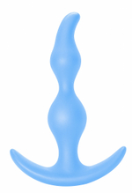 Анальная пробка Bent Anal Plug Blue 5002-02lola