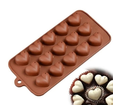 Форма силиконовая "Сердечки"