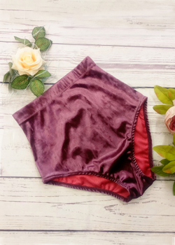 Шорты Shanz Pin Up Бархат, Лиловый