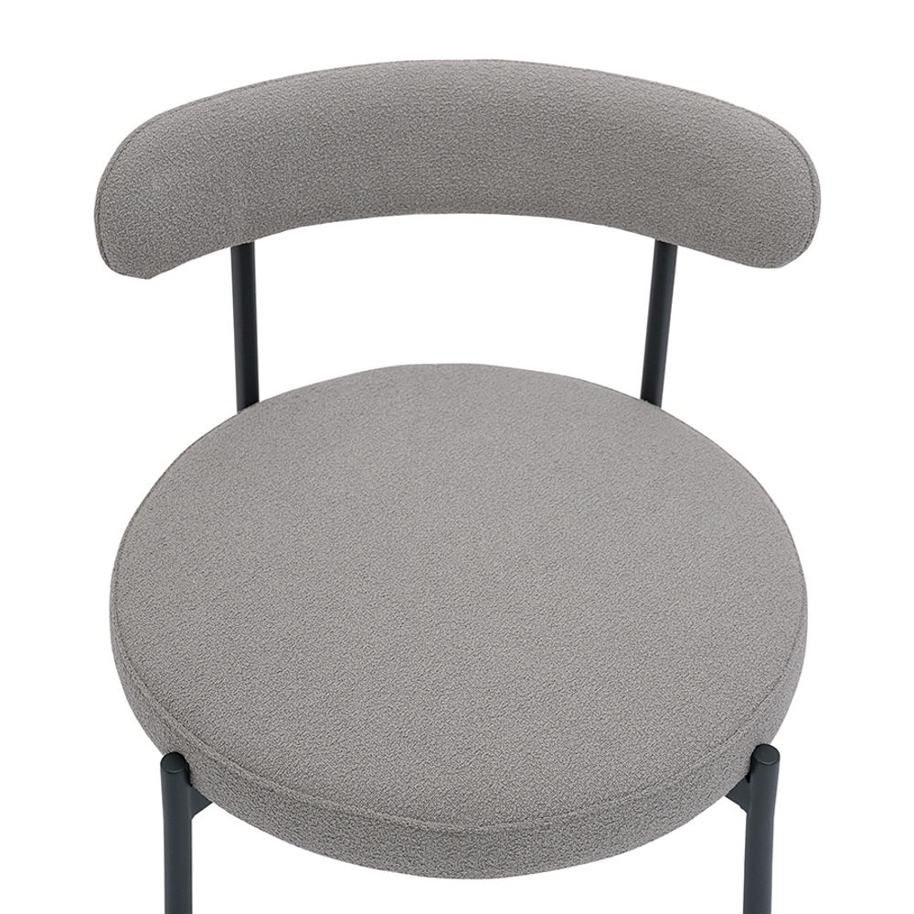 Стул Loter, букле, темно-серый