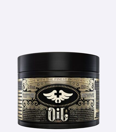 Tattoo Revive Oil, защитный гель для татуируемой кожи
