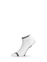 Носки Lasting ABE 001 bamboo+polypropylene, белый с полосками, размер XL , ABE001XL