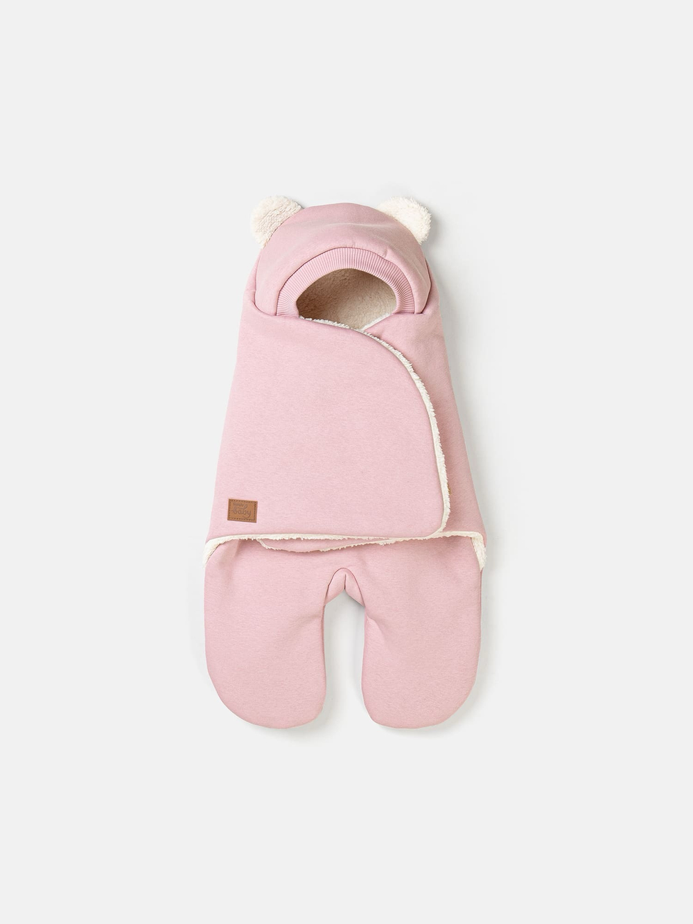 Конверт-звездочка "Пудра" с прорезями для ремней безопасности