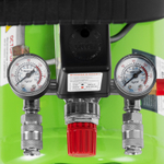 Компрессор с набором КК-1500/24 ПЛЮС, 1.5 кВт, 198 л/мин, 24 л, прямой привод, масляный Сибртех