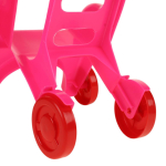 Коляска пластмассовая, розовая RRB-113 (32*28*48 см)