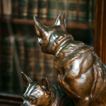 Бронзовая скульптура «Овчарки»