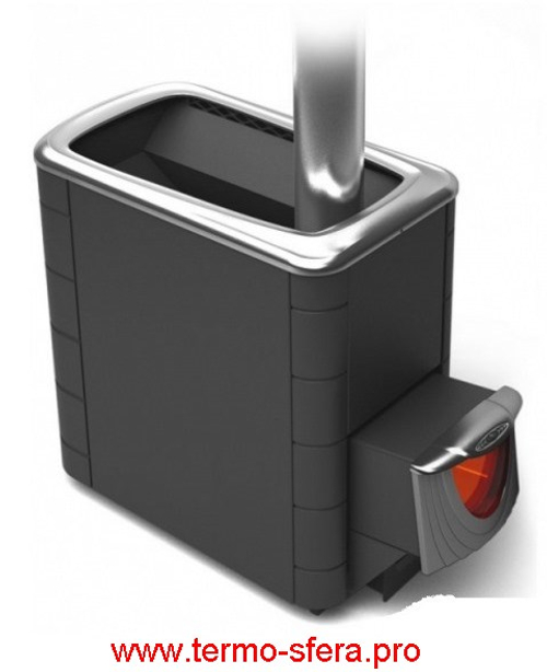 Печь для бани Тунгуска XXL 2013 Inox ДНС антрацит