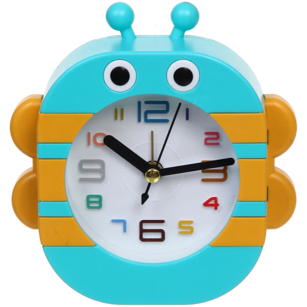 Будильник «Пчелка» 11*11.5*3.5см, микс цветов