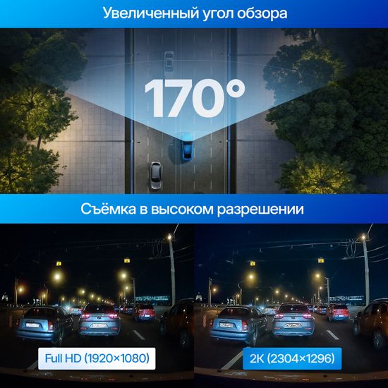 Видеорегистратор TrendVision Nano 2K Wi-Fi CPL