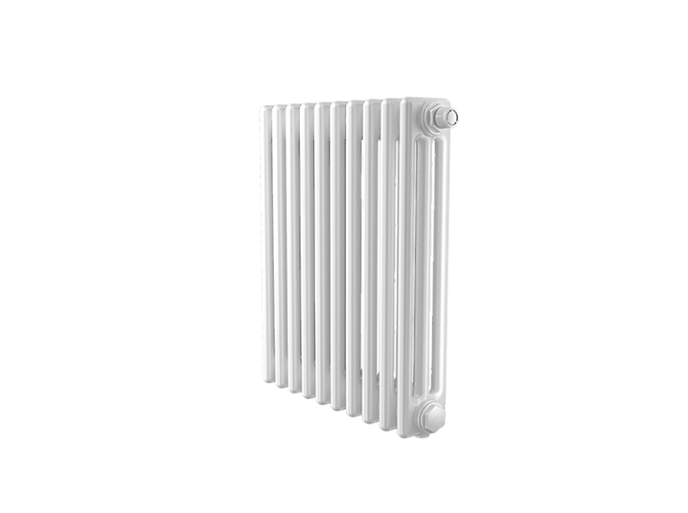 Радиатор трубчатый Zehnder Charleston Retrofit 3057, 18 сек.1/2 бок.подк. RAL9016 (кроншт.в компл)