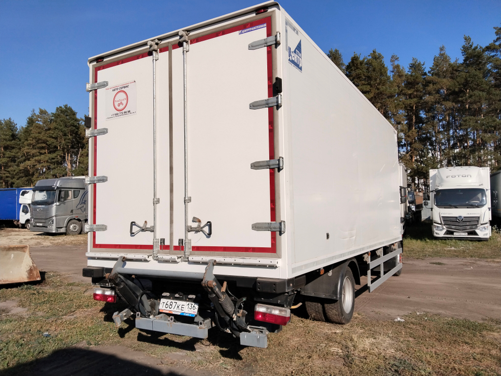 DongFeng C120 Изотермический/рефрижератор с гидробортом АФ-475400-02 (Изотермический, Дизельный, 3.8