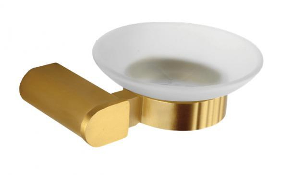 Мыльница стекло/алюминий CAPRI 16225.G золото