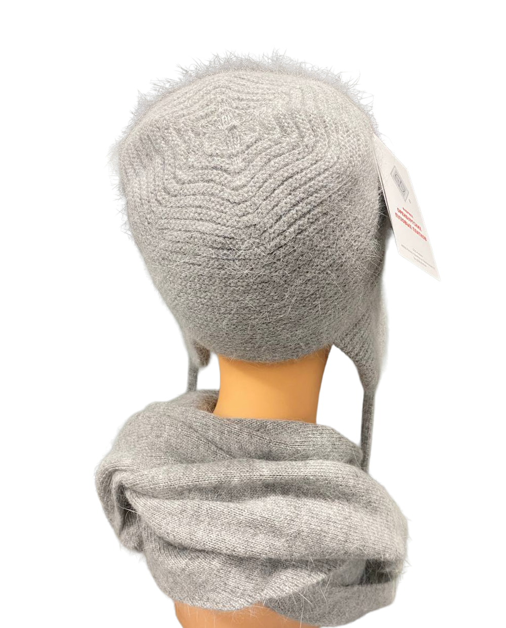 Шапка женская ШП406-03 серая