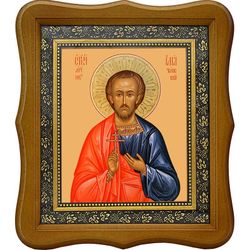 Илия Томский (Кюстенджийский) мученик. Икона на холсте.