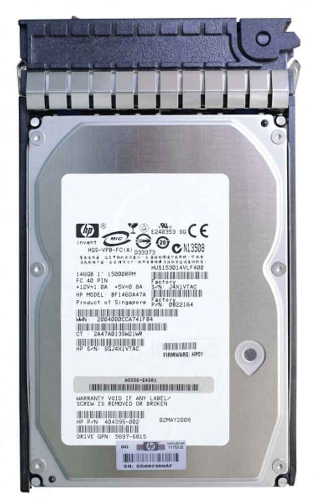 Жесткий диск Hitachi FC 146Gb 15K 3.5 0B22164