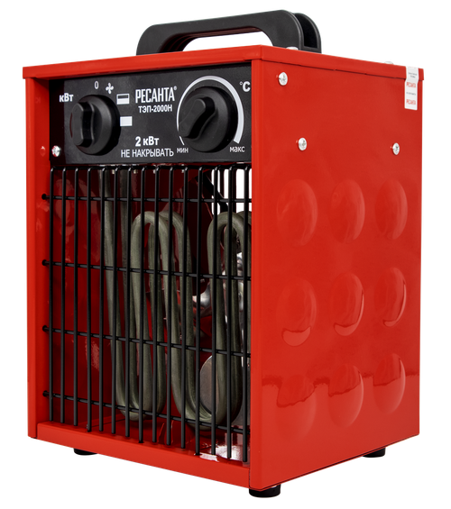 Электрический тепловентилятор РЕСАНТА ТЭП-2000Н - [2 кВт / 220В]