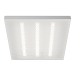 Светильник ОФИС ДВО01-002 27Вт 5000К IP40 Микропризма 3300лм 595х595х40мм WOLTA PRO