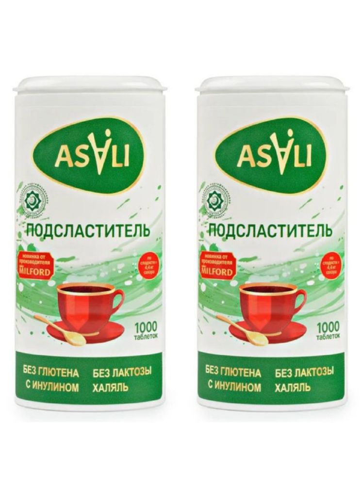 Сахарозаменитель Milford Asali 1000 таблеток x 2 шт