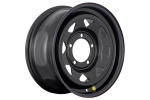 Диск усиленный УАЗ стальной черный 5x139,7 7xR16 d110 ET+30 (треуг. мелкий)