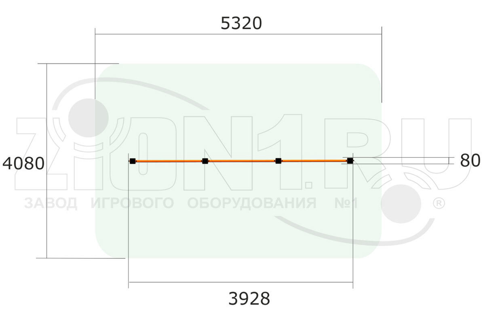 Турник разноуровневый