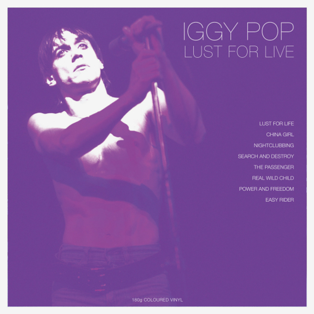 Iggy Pop / Lust For Live (Coloured Vinyl)(LP)