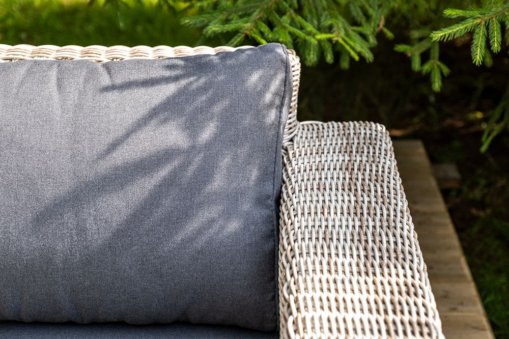 "Боно" лаунж-зона из искусственного ротанга, цвет бежевый