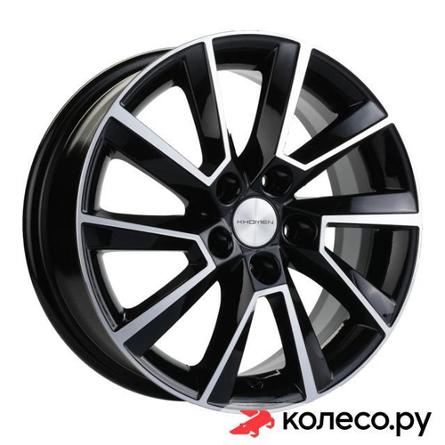 KHW1507 6x15/5*100 D57.1 ET38 Black FP