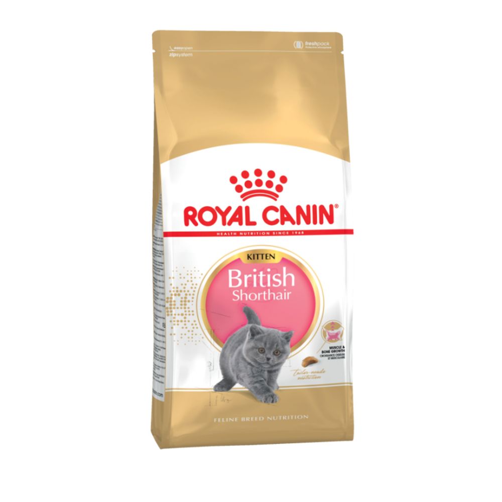 Royal Canin British Shorthair Kitten Корм сухой сбалансированный для британских котят 2 кг