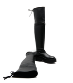 Кожаные ботфорты lowland Stuart Weitzman - черный(S6059)