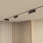 DK6646-BK Поворотный однофазный трековый светильник EDDER со светодиодом L271mm 220V 20W 30° 4000K IP20 черный алюминий