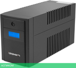 Источник бесперебойного питания Ippon Back Basic 1200 Euro черный (1687965)