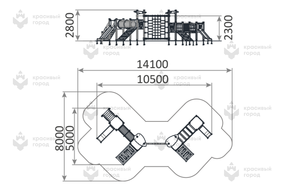 Игровой комплекс Тропики
