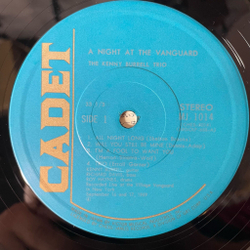 Винтажная виниловая пластинка LP The Kenny Burrell Trio A Night At The Vanguard (Japan 1975) (No Obi) Soft Winds