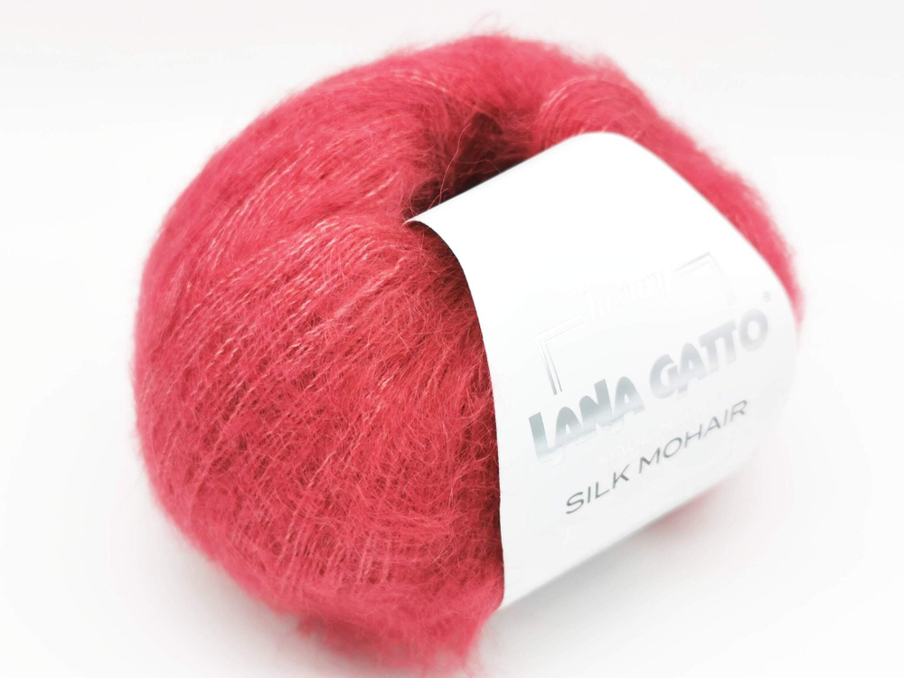 SILK MOHAIR 06026 Rosso Cardinale