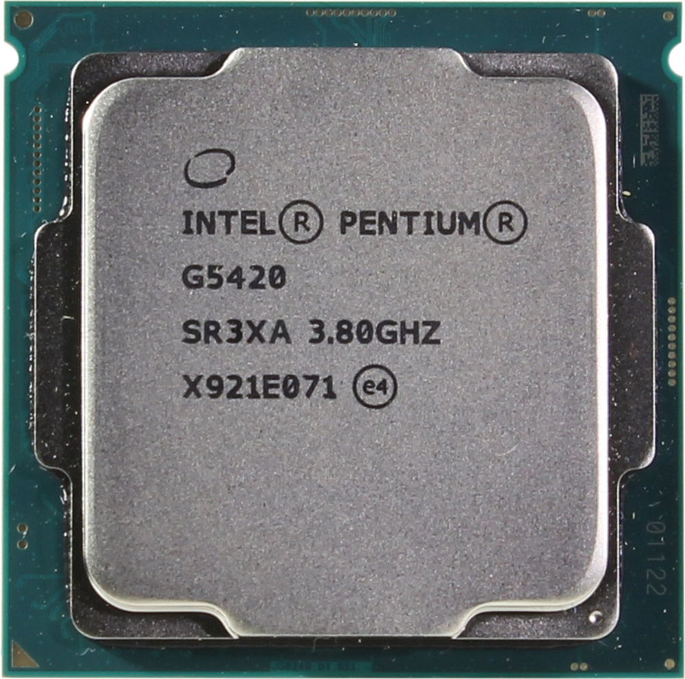 Процессор CPU Intel Pentium G5420 3.8 GHz/2core/SVGA UHD Graphics 610/ 4Mb/54W/8 GT/s LGA1151