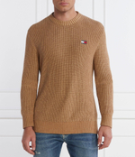 Свитер TONAL XS BADGE Tommy Jeans - коричневый(DM0DM17776)