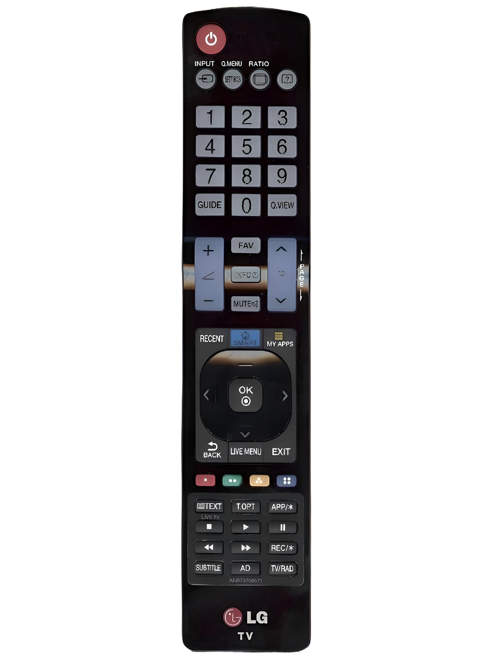 Пульт LG AKB73756571 оригинал ( AKB73756580 )