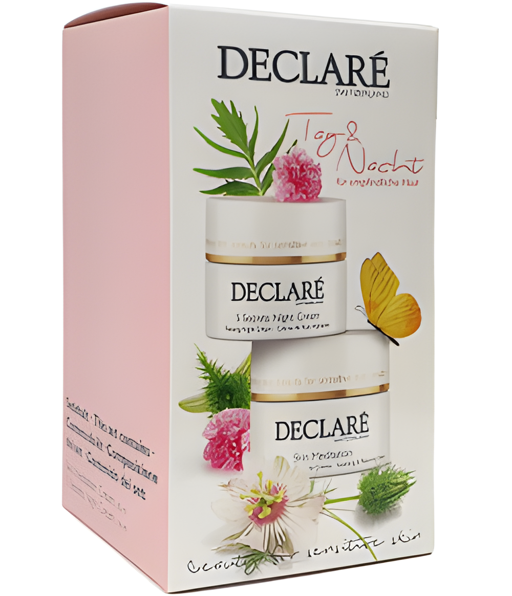 DECLARE Set SKIN MEDITATION / | Бьюти-набор "Восстанавливающий" (Успокаивающий восстанавливающий крем 50 мл, Ночной восстанавливающий крем «5 секретов» 50 мл)