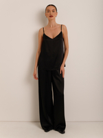 Брюки шелковые