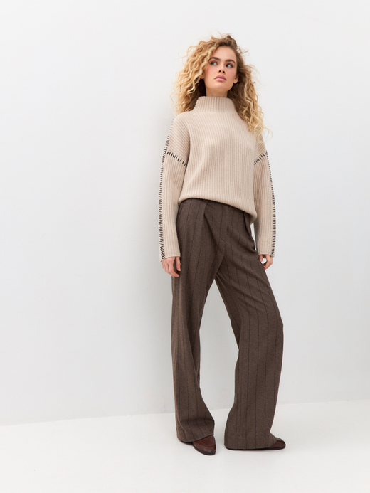 Брюки из шерсти